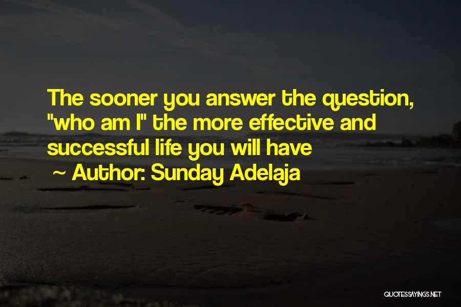 Answer Your Calling Quotes By Sunday Adelaja