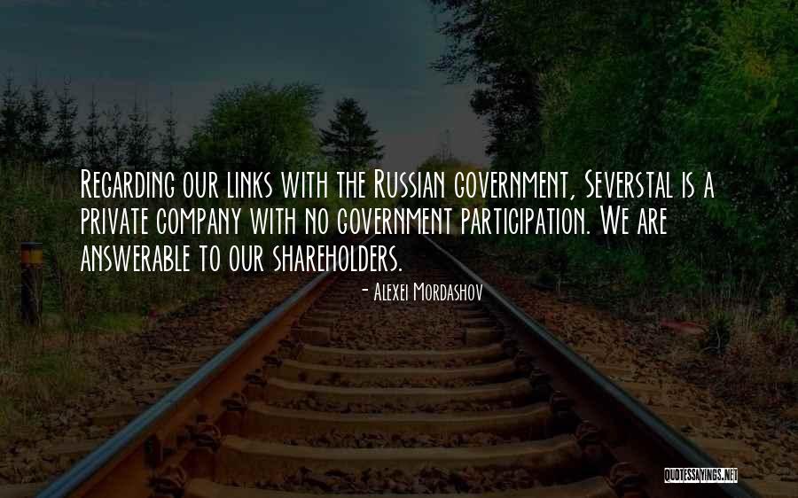 Answerable Quotes By Alexei Mordashov Answerable Quotes By Alexei Mordashov