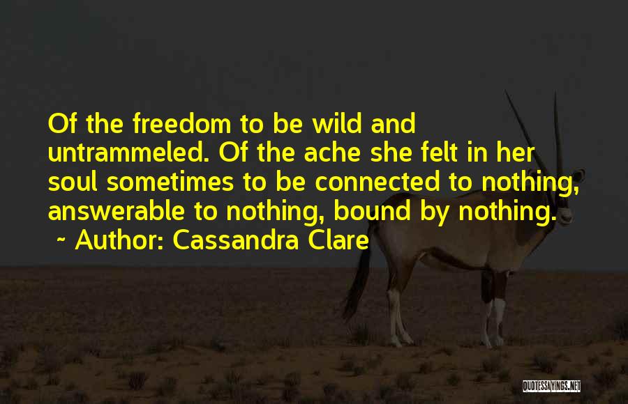Answerable Quotes By Cassandra Clare