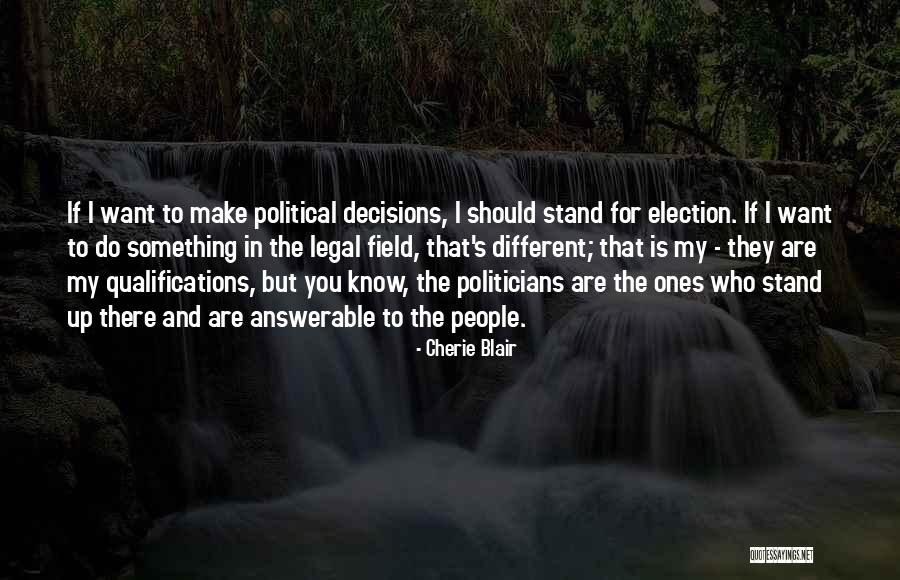 Answerable Quotes By Cherie Blair Answerable Quotes By Cherie Blair