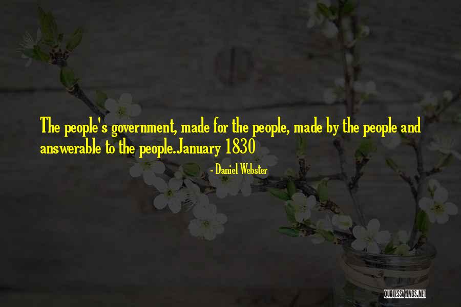 Answerable Quotes By Daniel Webster Answerable Quotes By Daniel Webster