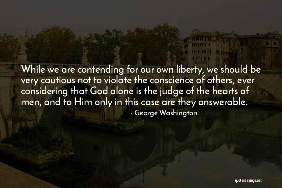 Answerable Quotes By George Washington