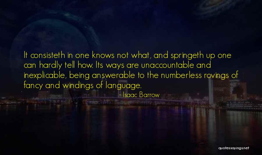 Answerable Quotes By Isaac Barrow