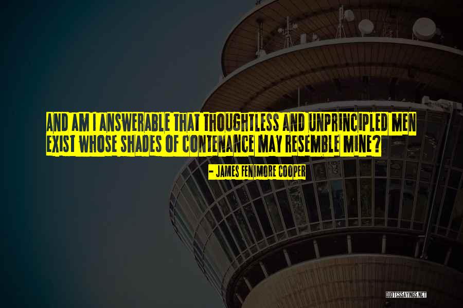 Answerable Quotes By James Fenimore Cooper Answerable Quotes By James Fenimore Cooper