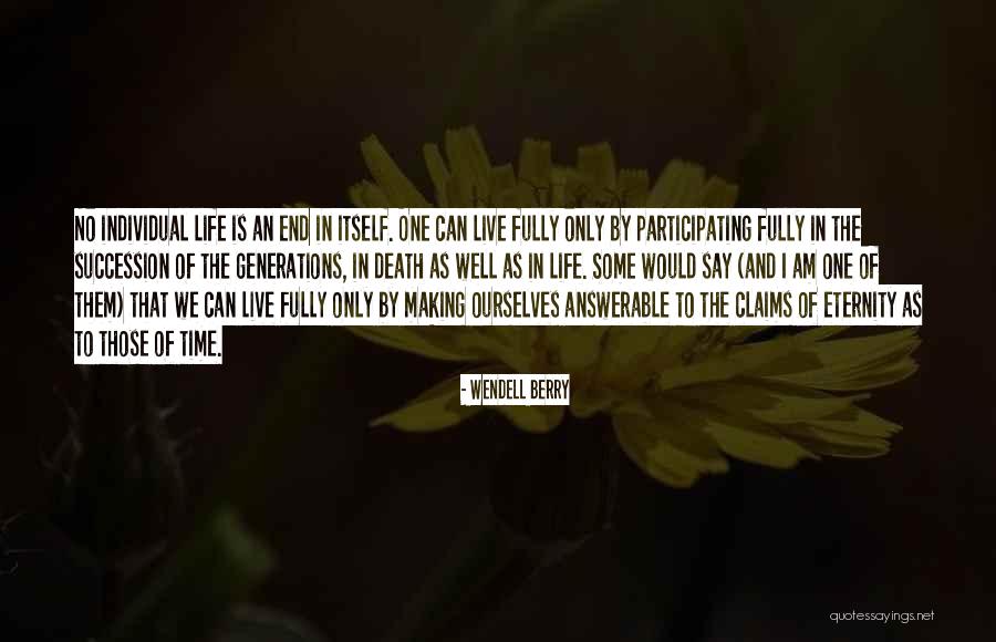 Answerable Quotes By Wendell Berry