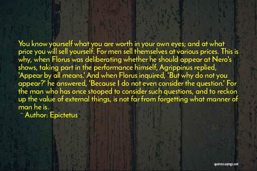 Answered Questions Quotes By Epictetus