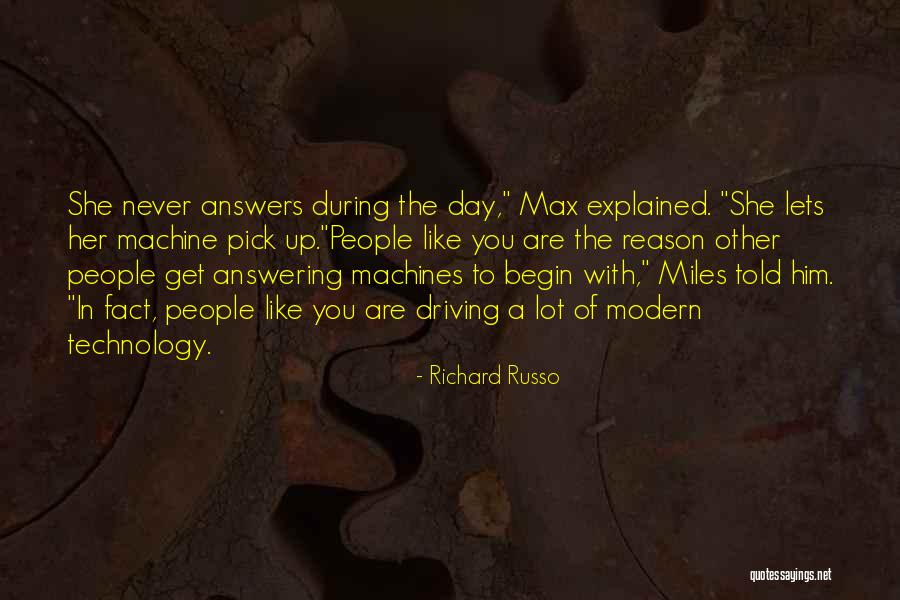 Answering Machine Quotes By Richard Russo Answering Machine Quotes By Richard Russo