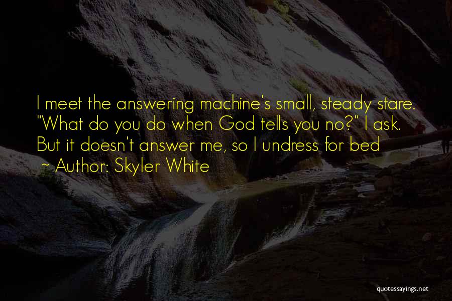 Answering Machine Quotes By Skyler White