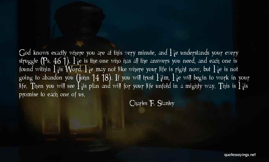 Answers Are Within You Quotes By Charles F. Stanley Answers Are Within You Quotes By Charles F. Stanley