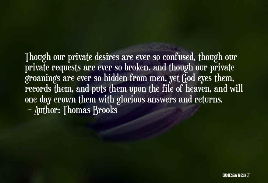 Answers From God Quotes By Thomas Brooks