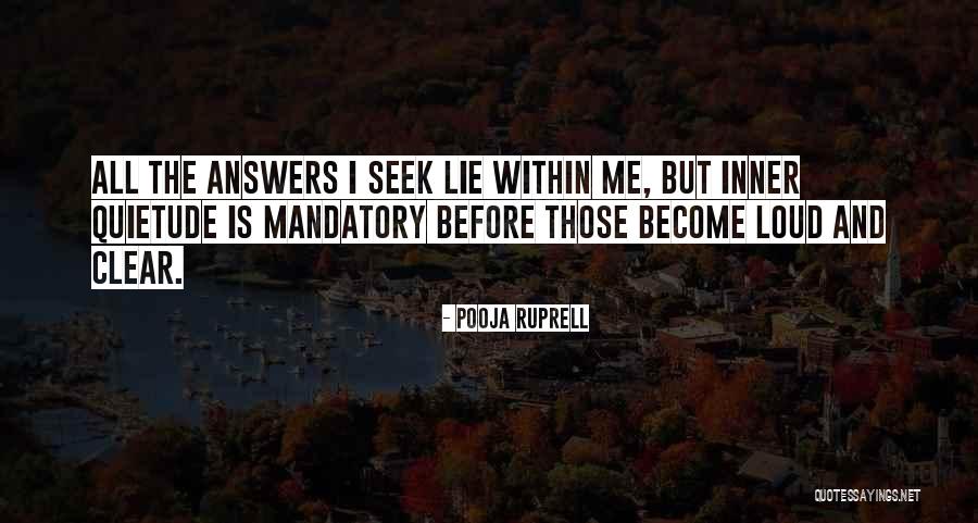 Answers Lie Within Quotes By Pooja Ruprell Answers Lie Within Quotes By Pooja Ruprell