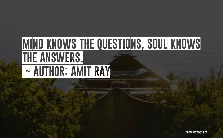 Answers Prayers Quotes By Amit Ray