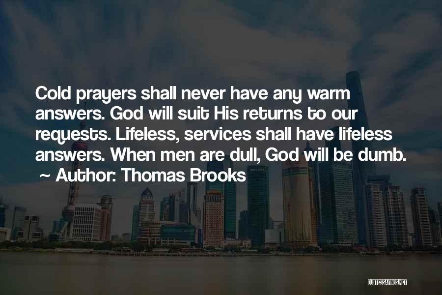 Answers Prayers Quotes By Thomas Brooks