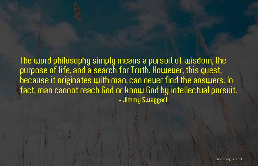 Answers Quotes By Jimmy Swaggart