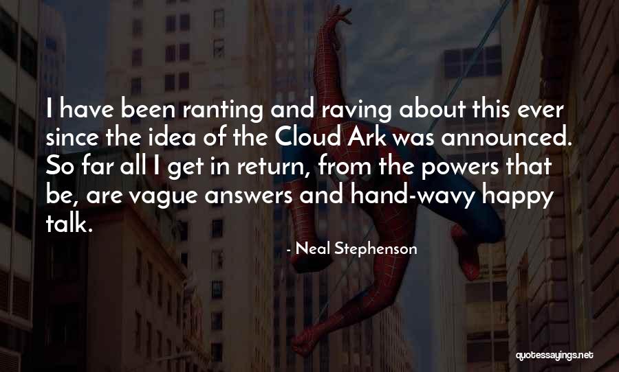 Answers Quotes By Neal Stephenson