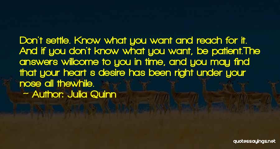 Answers To Love Quotes By Julia Quinn