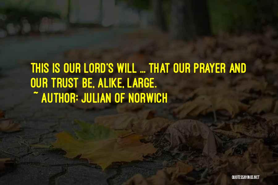 Answers To Prayer Quotes By Julian Of Norwich