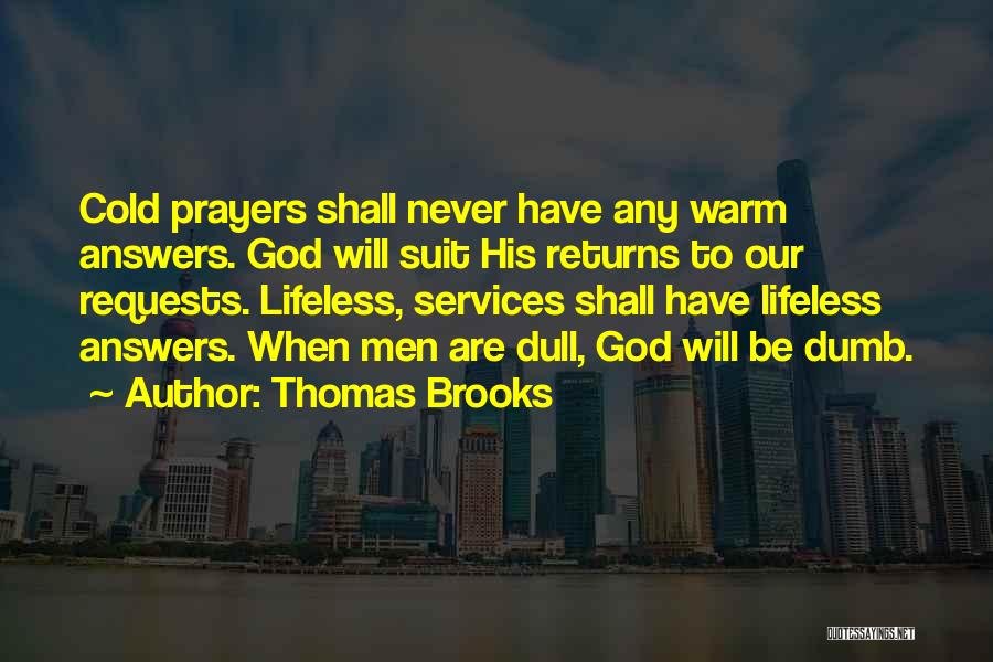 Answers To Prayer Quotes By Thomas Brooks