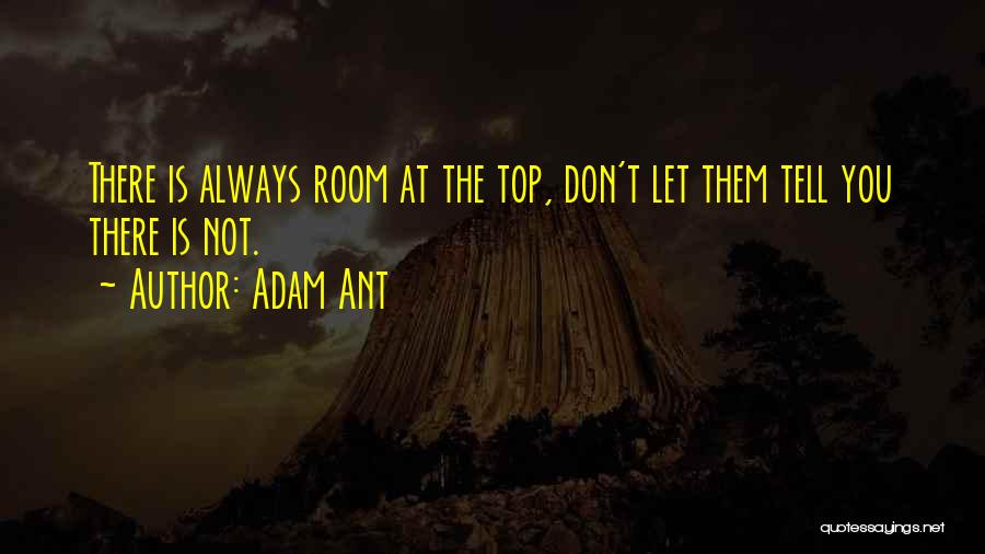 Ant Inspirational Quotes By Adam Ant