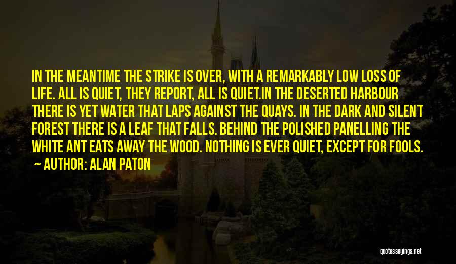 Ant Life Quotes By Alan Paton