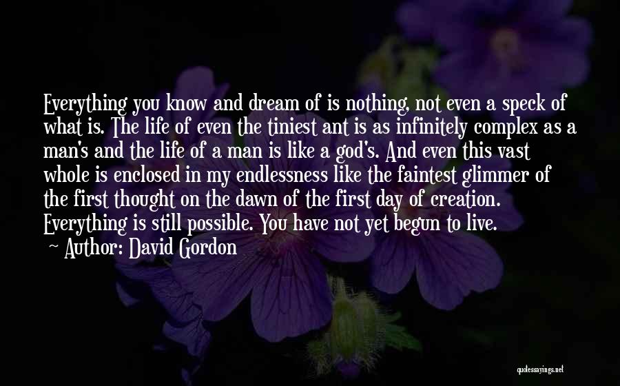 Ant Life Quotes By David Gordon