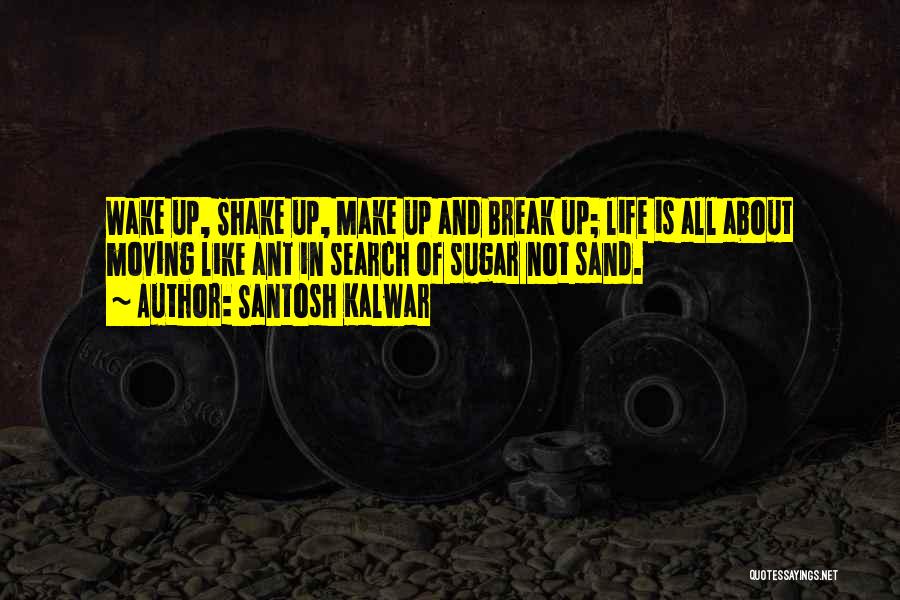 Ant Life Quotes By Santosh Kalwar