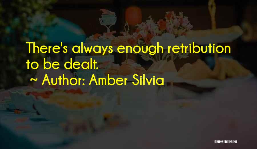 Antagonist Quotes By Amber Silvia