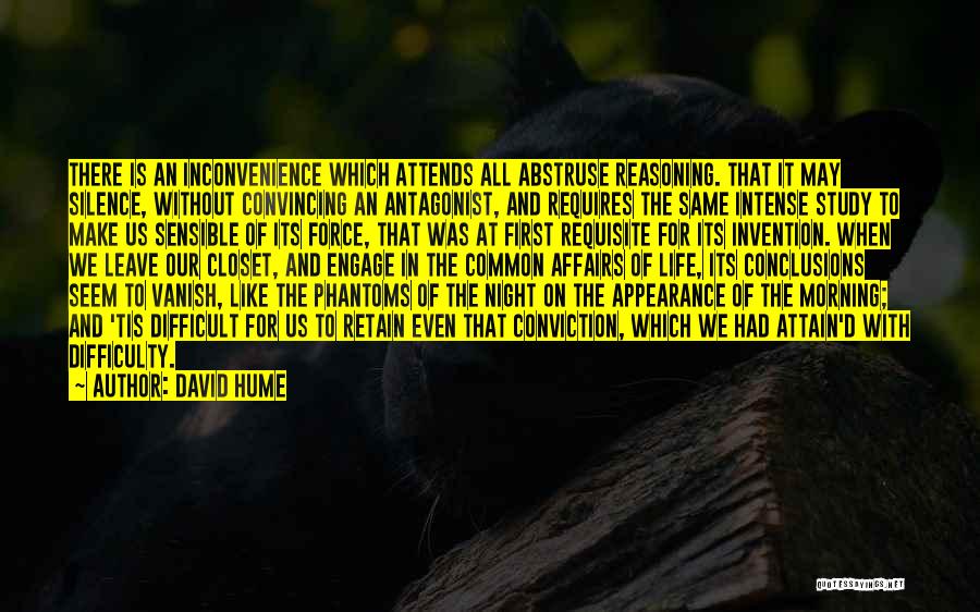 Antagonist Quotes By David Hume