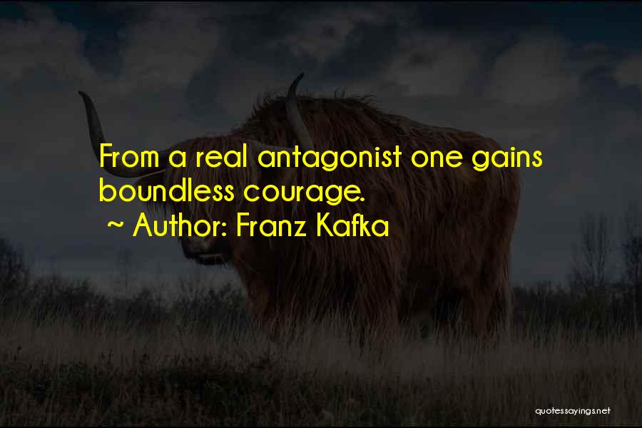 Antagonist Quotes By Franz Kafka