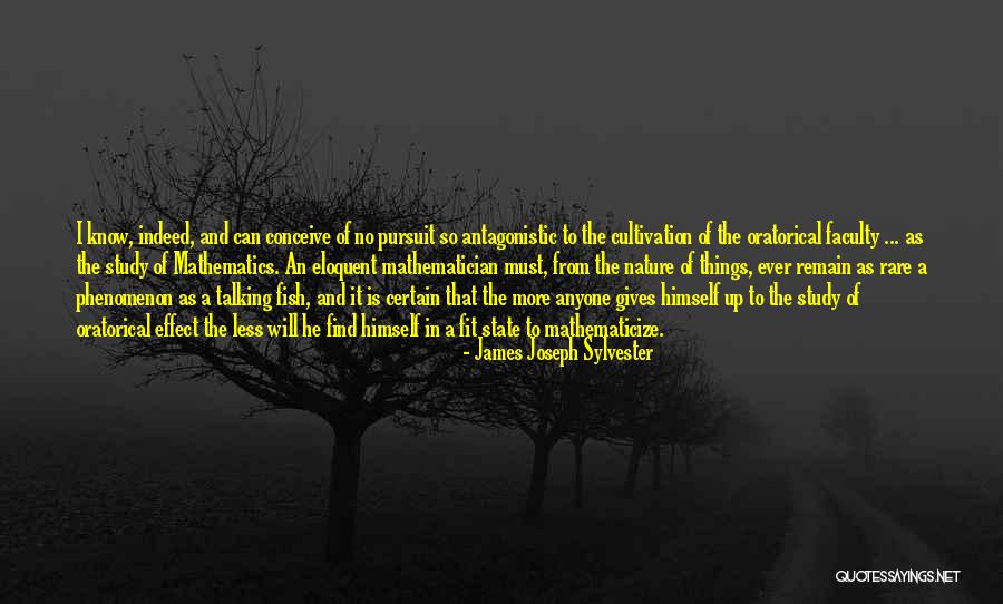 Antagonistic Quotes By James Joseph Sylvester Antagonistic Quotes By James Joseph Sylvester