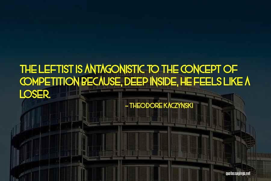 Antagonistic Quotes By Theodore Kaczynski Antagonistic Quotes By Theodore Kaczynski