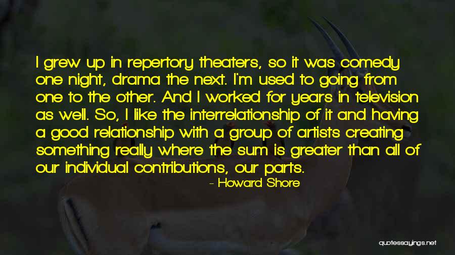 Antartida Argentina Quotes By Howard Shore Antartida Argentina Quotes By Howard Shore