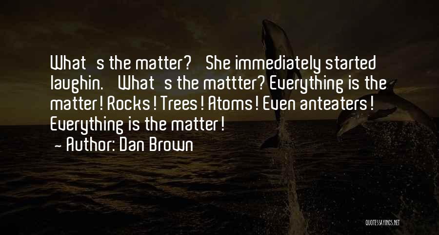 Anteaters Quotes By Dan Brown