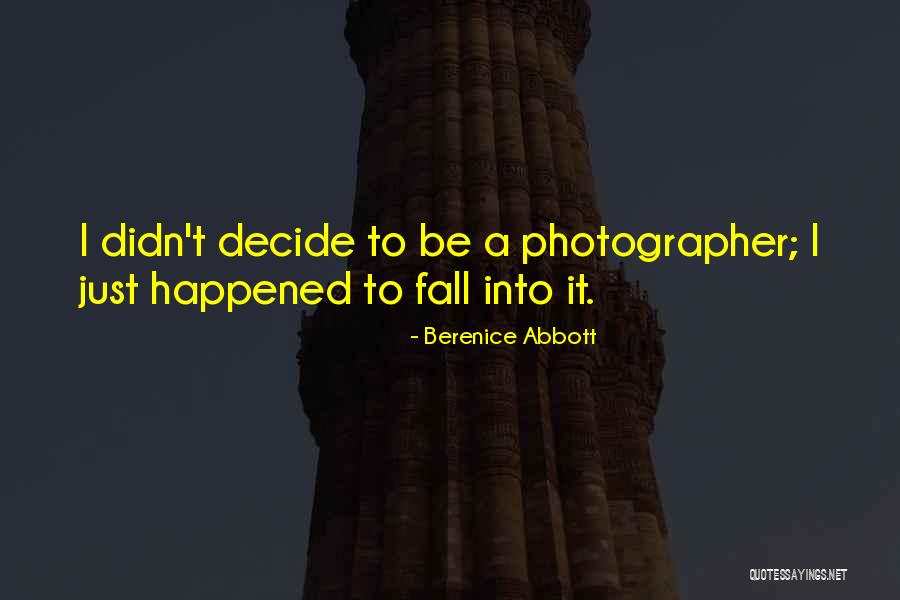 Anthea Seguranca Quotes By Berenice Abbott