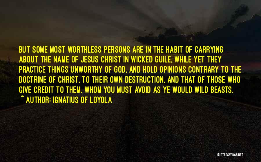 Anthological Imperialism Quotes By Ignatius Of Loyola