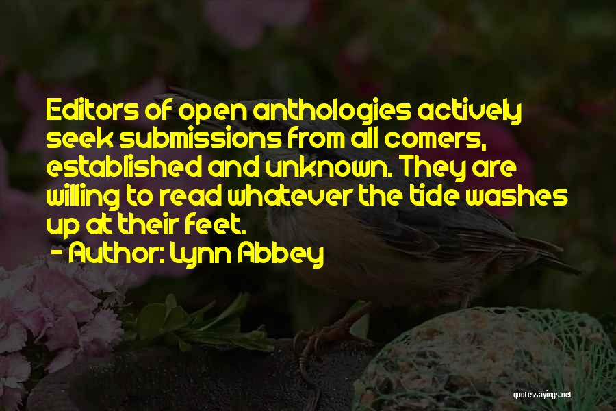 Anthologies Quotes By Lynn Abbey