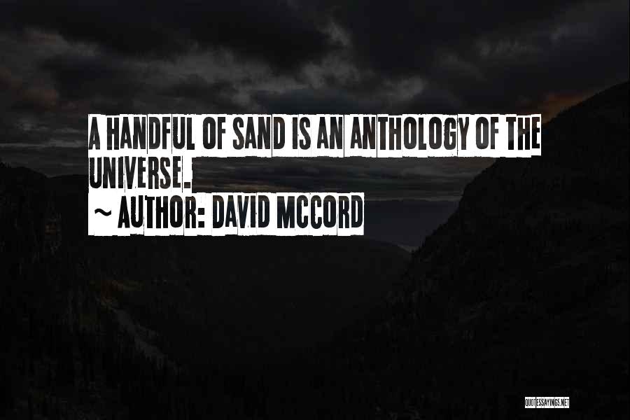 Anthology Quotes By David McCord