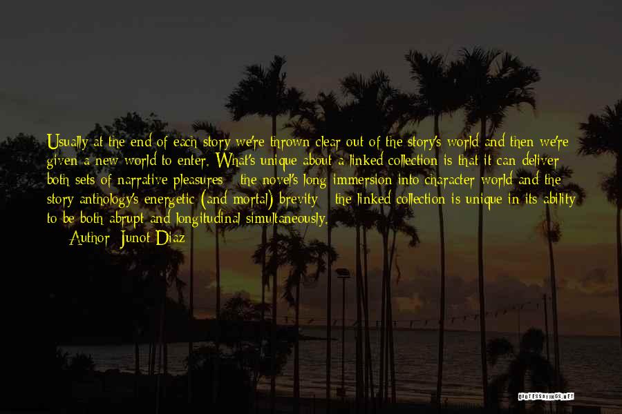 Anthology Quotes By Junot Diaz