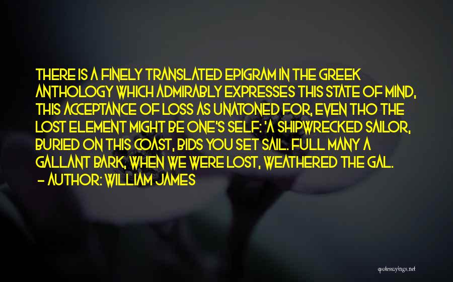 Anthology Quotes By William James