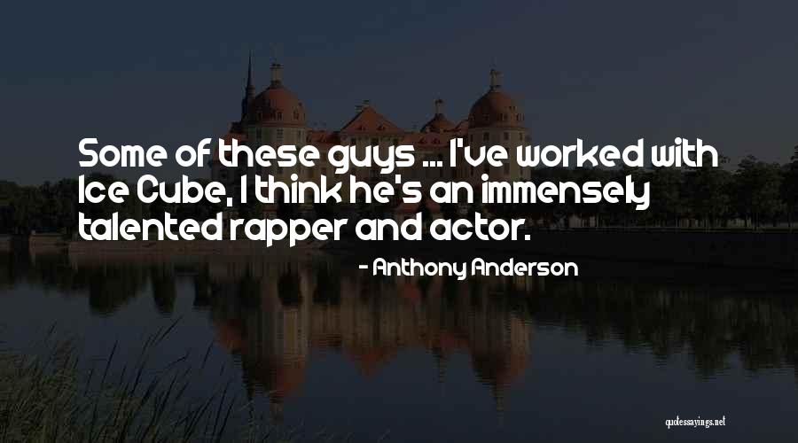 Anthony Anderson Quotes 790940