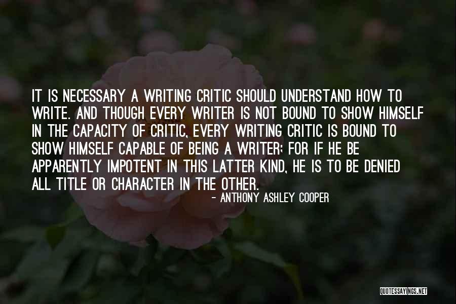 Anthony Ashley Cooper Quotes 1153524 Anthony Ashley Cooper Quotes 1153524