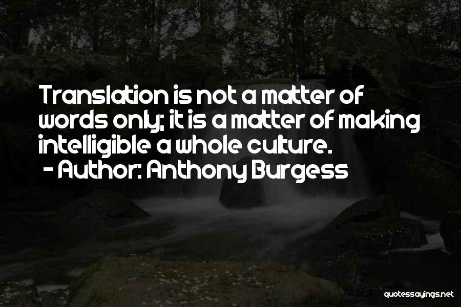 Anthony Burgess Quotes 930953