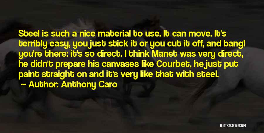 Anthony Caro Quotes 347084