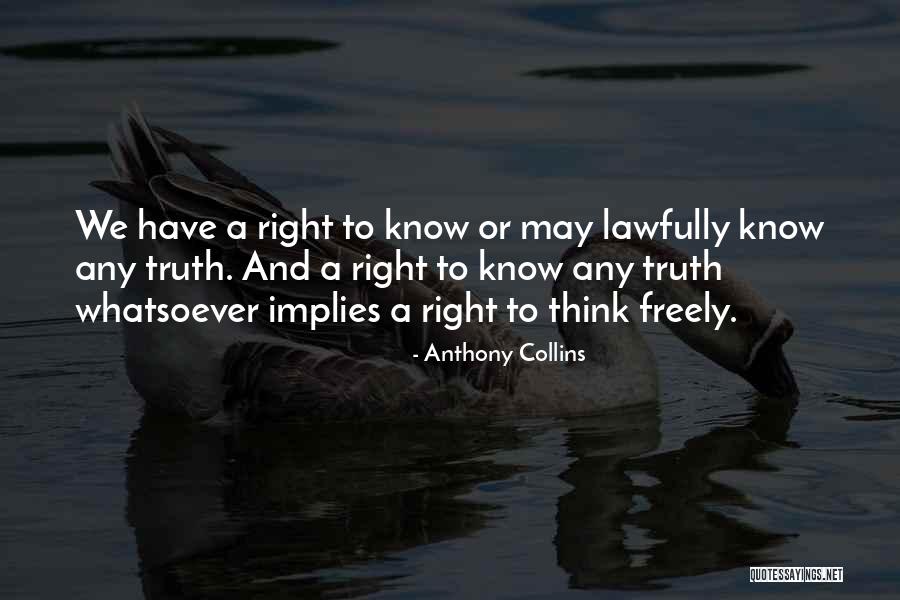 Anthony Collins Quotes 2258591 Anthony Collins Quotes 2258591