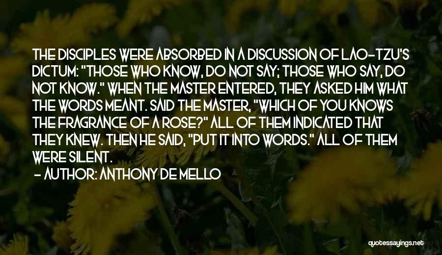 Anthony De Mello Quotes 120519