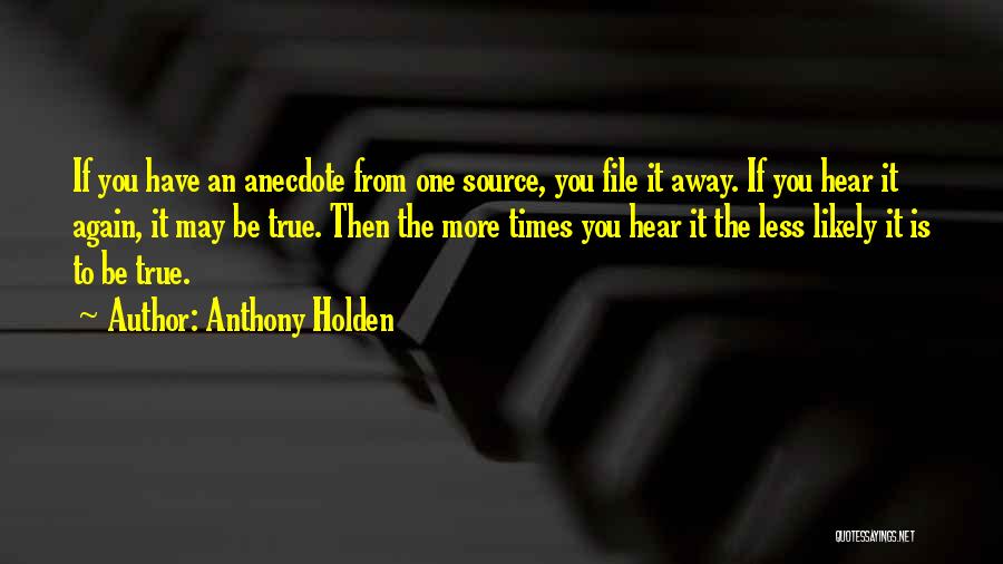 Anthony Holden Quotes 303109