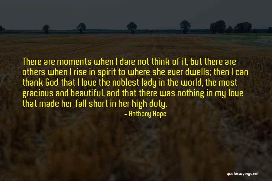 Anthony Hope Quotes 958602