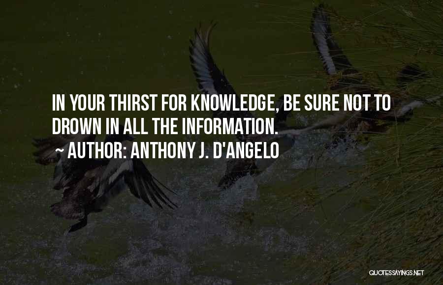 Anthony J D Angelo Quotes By Anthony J. D'Angelo