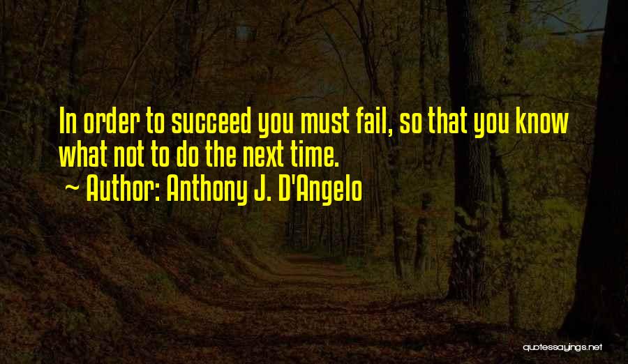 Anthony J. D'Angelo Quotes 1264716