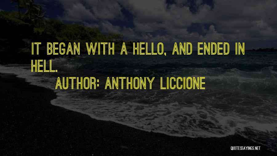 Anthony Liccione Quotes 1771929